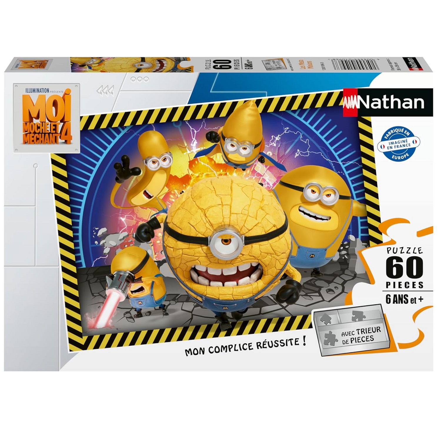 Puzzle I Mega Minions 60 pezzi Nathan Puzzle per bambini