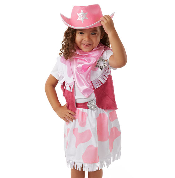 ReliBeauty Cowgirl Cowboy Costume Bambina con Cappello e Sciarpa Costumi di  Carnevale,4-5 Anni : : Giochi e giocattoli