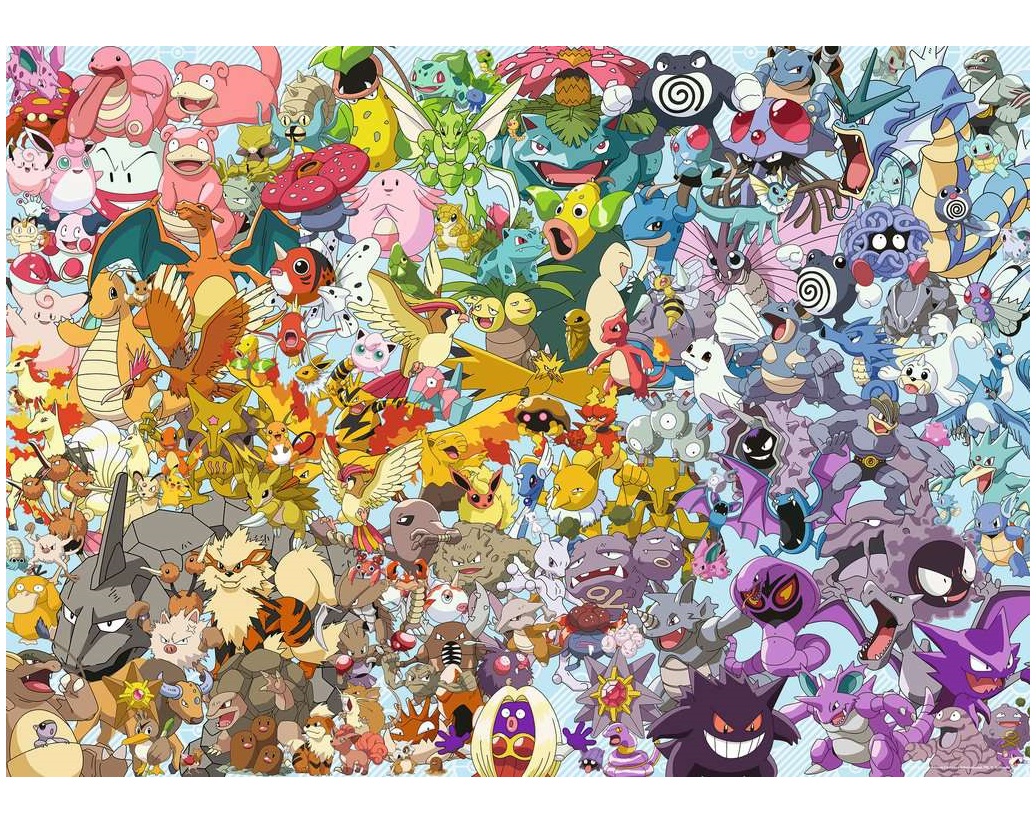 Puzzle Pokemon 1000 pezzi - Ravensburger