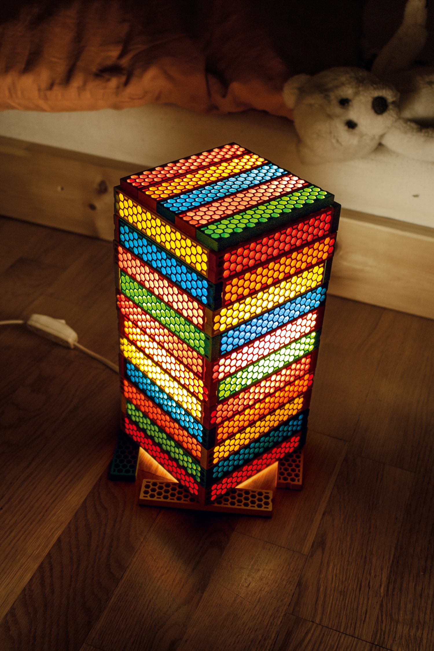 Bioblo Fun Box 200 mattoncini Set di costruzioni ecologiche e