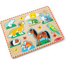 Puzzle sonoro con animali di compagnia MD00730 Melissa & Doug 1