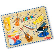 Puzzle sonoro con strumenti musicali MD00732 Melissa & Doug 1