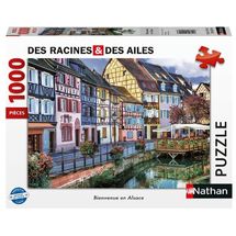 Puzzle Benvenuti in Alsazia 1000 pezzi NA009023 Nathan 1
