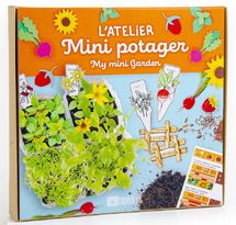 Coffret Mini Potager RC-034139 Radis et Capucine 1