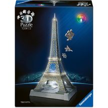 Puzzle 3D Torre Eiffel illuminata 216 pezzi RAV12008024 Ravensburger 1