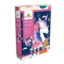 10 disegni di unicorni con glitter SYCREA045 Sycomore 1