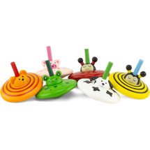 Trottole con animali 6 pz UL1007 Ulysse 1