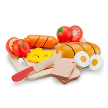 Cibo di legno da tagliare NCT10578 New Classic Toys 1