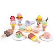 Set gelato in legno 25 pz NCT10635 New Classic Toys 1