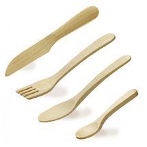 Posate da tavola in legno ER10658 Erzi 1
