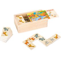Gioco del domino Safari LE10963 Small foot company 1