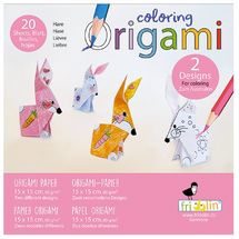 Coloring Origami - Lepre FR-11381 Fridolin 1