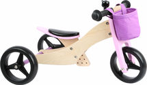 Triciclo Draisienne 2 in 1 Rosa LE11612 Small foot company 1