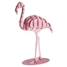 Modello 3D in carta Fenicottero rosa FRI-11630 Fridolin 1