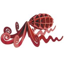 Modello 3D in carta calamaro FR-11659 Fridolin 1