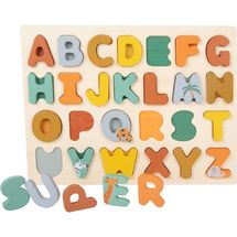 Puzzle ad incastro ABC Safari LE11703 Small foot company 1