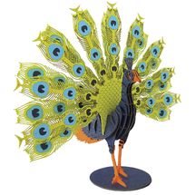 Modello 3D in carta Pavone FRI-11728 Fridolin 1