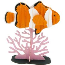 Modello 3D in carta pesce pagliaccio FR-11734 Fridolin 1