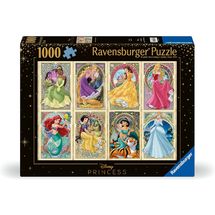 Puzzle Disney Princesses Art 1000 pz RAV12000497 Ravensburger 1