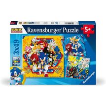 Puzzle Le avventure di Sonic 3x49 pcs RAV12001133 Ravensburger 1