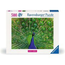 Puzzle Pavone 500 pz RAV12001332 Ravensburger 1