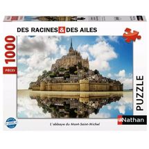 Puzzle Abbazia di Mont Saint-Michel 1000 pezzi N12001535 Nathan 1