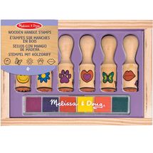 Cuscinetti per francobolli 1a età M&D12407-3943 Melissa & Doug 1
