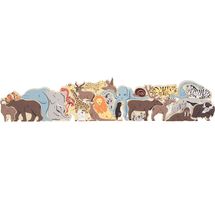 Animali puzzle con lettere LE12465 Small foot company 1