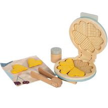 Piastra per Waffle in legno Tasty LE12492 Small foot company 1