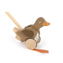 Anatra da spingere in legno con testa mobile LE12493 Small foot company 1