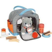 Gatto con borsa e kit per la cura LE12601 Small foot company 1