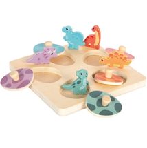 Puzzle in legno Dino LE12649 Small foot company 1