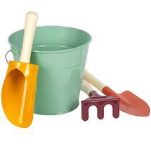 Attrezzi per il giardinaggio con secchio LE12665 Small Foot company 1
