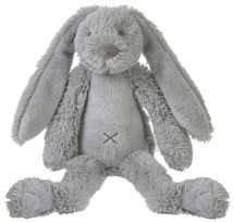 Peluche Lapin Richie gris clair 28 cm HH132634 Happy Horse 1