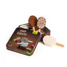 Bastoncini di gelato al cioccolato ER14031 Erzi 1