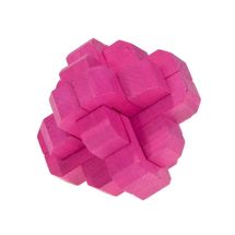 Puzzle di bambù Il nodo rotondo magenta RG-17187 Fridolin 1