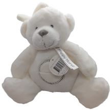 Peluche musicale orsetto Bibi bianco 19 cm HH-17763 Happy Horse 1