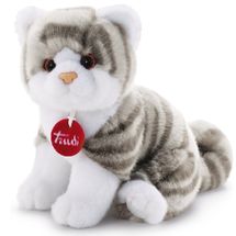 Peluche gatto tigrato grigio 20 cm TRU-20851 Trudi 1