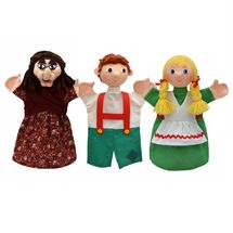 Set di 3 marionette Hansel e Gretel MU22790B Mú 1