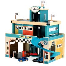 Garage in legno vintage Vilacity V2351 Vilac 1