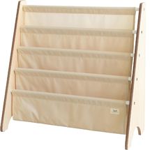 Libreria in tessuto riciclato beige EFK-107-016-019 3 Sprouts 1