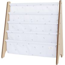 Libreria in tessuto riciclato Mirtillo avorio EFK-107-016-014 3 Sprouts 1