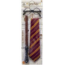 Occhiali, Bacchetta e Cravatta di Harry Potter R301119 Rubies 1