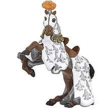 Figurina del cavallo del principe Filippo bianco PA39792 Papo 1