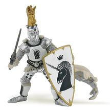 Statuetta con stemma dell'unicorno del maestro d'armi PA39915-2872 Papo 1