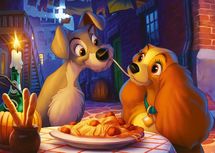 Puzzle Lilli e il Vagabondo 1000 pz RAV12000003 Ravensburger 1