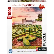 Puzzle Castello di Villandry 1000 pezzi N12000912 Nathan 1