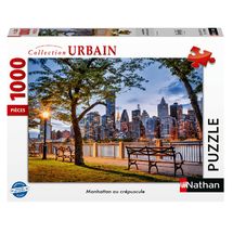 Puzzle Manhattan al tramonto 1000 pezzi N12001530 Nathan 1