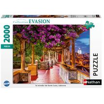 Puzzle Il belvedere di Santa Luzia 2000 pezzi N12001534 Nathan 1