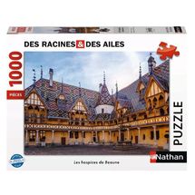 Puzzle Gli Hospice di Beaune 1000 pezzi N12001536 Nathan 1